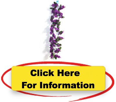 The MicroMallTM 6 Ft Artificial Silk Wisteria Garland Plants Vine Flowers Floral Wedding Party Wall Home Decor Purple